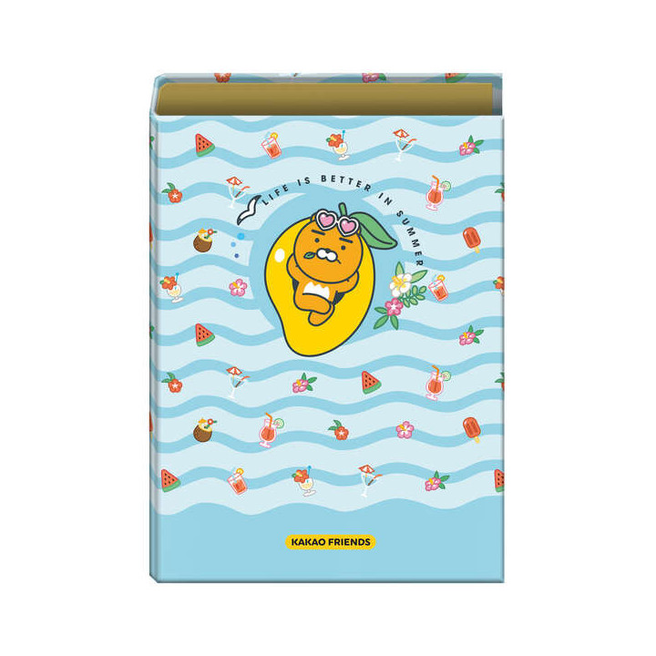 Dohe Kakao Friends Summer Holiday Carpeta de 4 Anillas Formato Folio - Cubierta de Carton Forrado - Anillas Niqueladas de 40mm