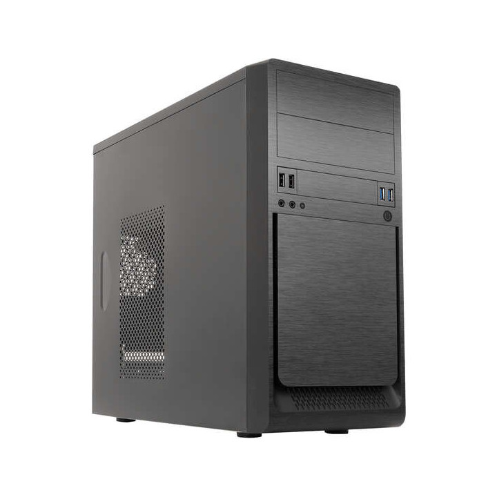Unykach UK6023 U3 Caja Torre MicroATX - Fuente de Alimentacion 500W Incluida - Tamaño Disco Soportado 3.5"