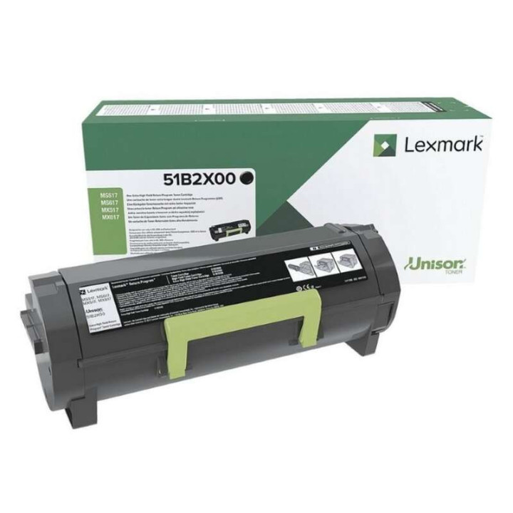 Lexmark MS517/MS617/MX517/MX617 Negro Cartucho de Toner Original - 51B2X00