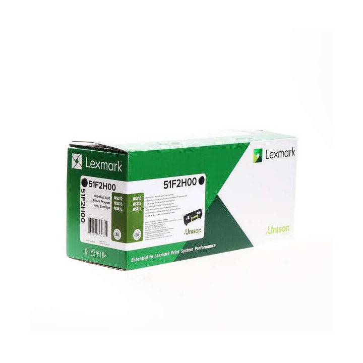 Lexmark MS312/MS415 Negro Cartucho de Toner Original - 51F2H0E/512H (Corporate)
