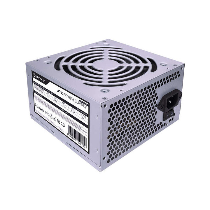 Unykach ATX 500W Fuente de Alimentacion 500W ATX - Ventilador 120mm