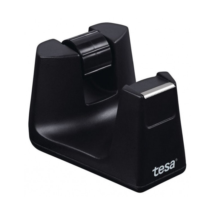 Tesa Smart Easy Cut Portarrollos de Sobremesa - Para Utilizar con una Mano - Cuchilla de Sierra - Ocupa muy poco Espacio - Colo