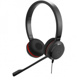 Jabra Evolve 30 UC Auriculares con Microfono - Conectividad Flexible USB o 3.5mm - Cancelacion de Ruido - Diadema Ajustable - C
