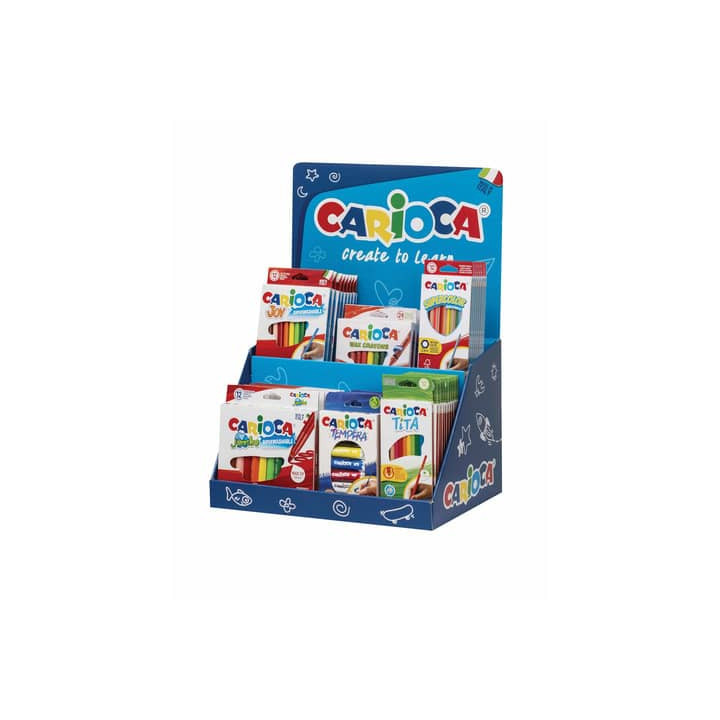 Carioca Expositor Core Incluye 8 Joy Box 12uds