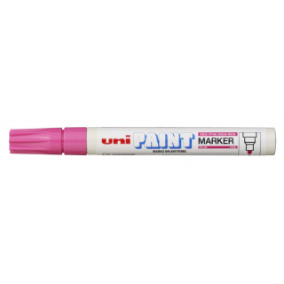 Uni-ball PX-20 Paint Marker - Marcador de Pintura - Punta Acrilica de Bala 2.2-2.8mm - Permanente en Todas las Superficies - Re