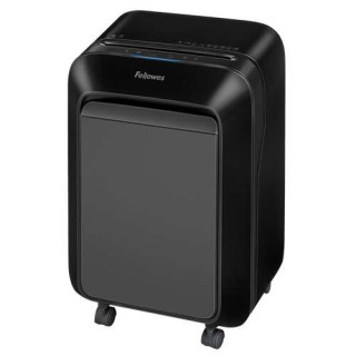 Fellowes LX210 Destructora de Papel Manual Mini-Corte P-4 - Destruye hasta 16 Hojas - Capacidad de la Papelera 23L - Color Negr