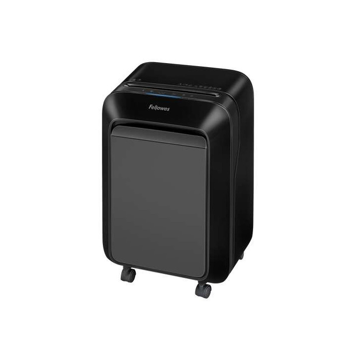 Fellowes LX210 Destructora de Papel Manual Mini-Corte P-4 - Destruye hasta 16 Hojas - Capacidad de la Papelera 23L - Color Negr