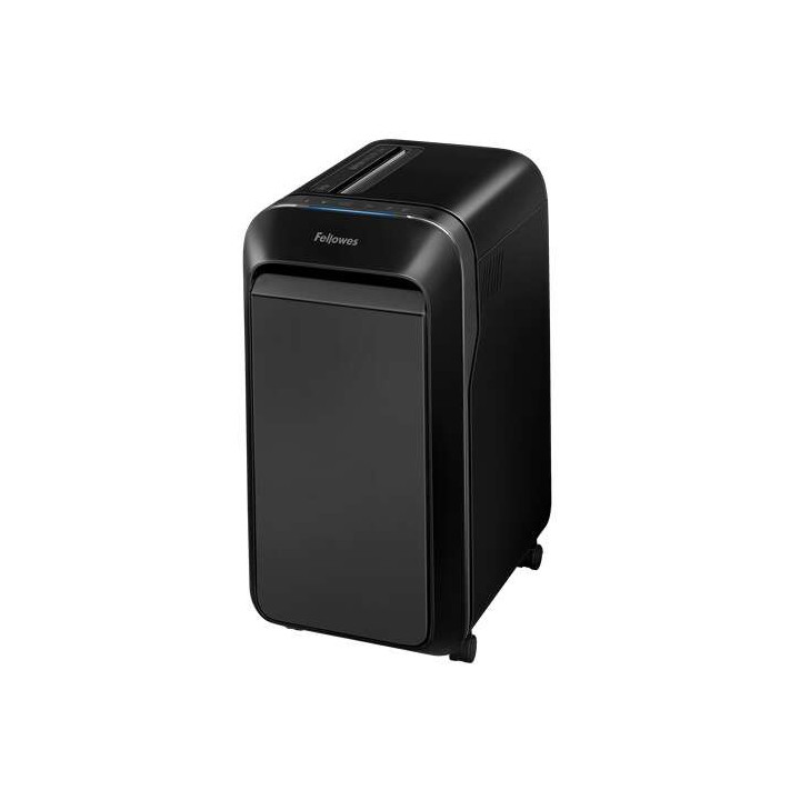 Fellowes LX220 Destructora de Papel Manual Mini-Corte P-4 - Destruye hasta 20 Hojas - Capacidad de la Papelera 30L - Color Negr