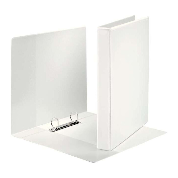 Esselte Canguro Plus Carpeta de Anillas - Formato A4 - Capacidad para 230 Hojas - 2 Anillas de 25mm - Color Blanco