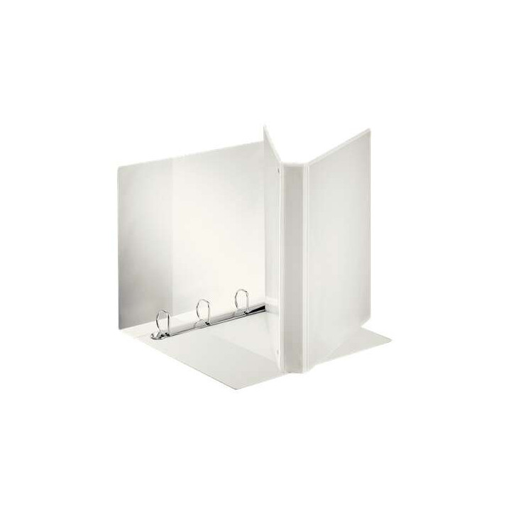 Esselte Canguro Plus Carpeta Canguro A4 de 4 Anillas de 25mm - Capacidad para 230 Hojas A4 (80 g/m²) - Color Blanco