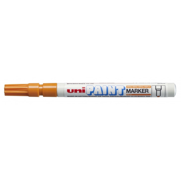 Uni-ball PX-21 Paint Marker - Marcador de Pintura - Punta Acrilica de Bala 0.8-1.2mm - Permanente en Todas las Superficies - Re