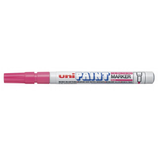 Uni-ball PX-21 Paint Marker - Marcador de Pintura - Punta Acrilica de Bala 0.8-1.2mm - Linea Fina - Cuerpo de Aluminio - Tinta