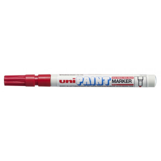 Uni-ball PX-21 Paint Marker - Marcador de Pintura - Punta Acrilica de Bala 0.8-1.2mm - Permanente en Todas las Superficies - Re