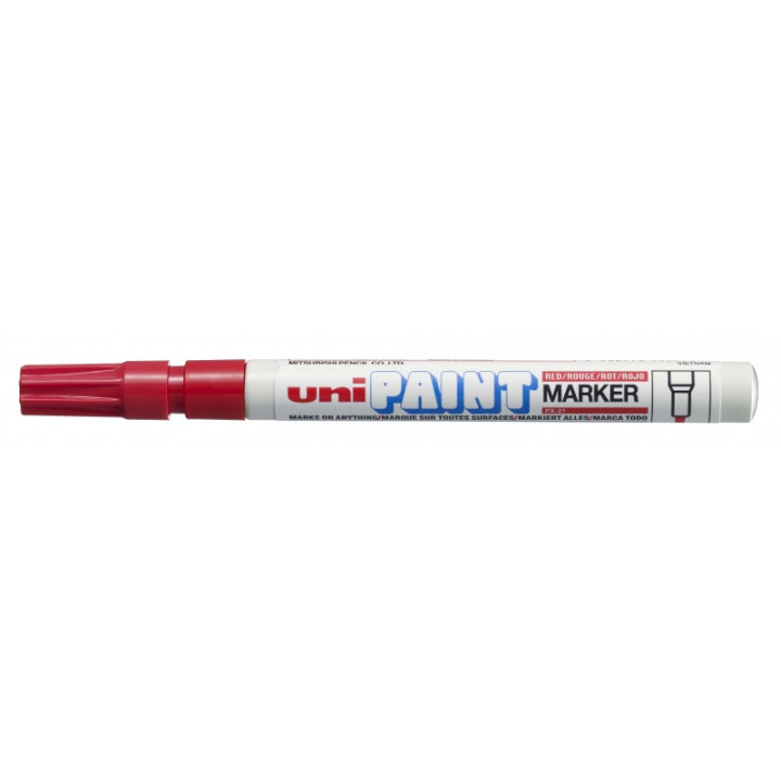 Uni-ball PX-21 Paint Marker - Marcador de Pintura - Punta Acrilica de Bala 0.8-1.2mm - Permanente en Todas las Superficies - Re