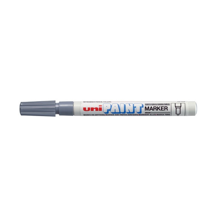 Uni-ball PX-21 Paint Marker - Marcador de Pintura - Punta Acrilica de Bala 0.8-1.2mm - Permanente en Todas las Superficies - Re