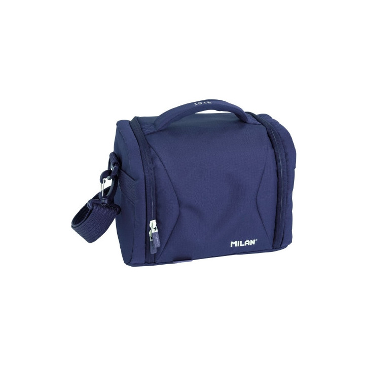 Milan Coleccion 430 Bolsa Isotermica Porta Alimentos 5L - Interior Aislante Termico - Apertura Total - Color Azul Marino