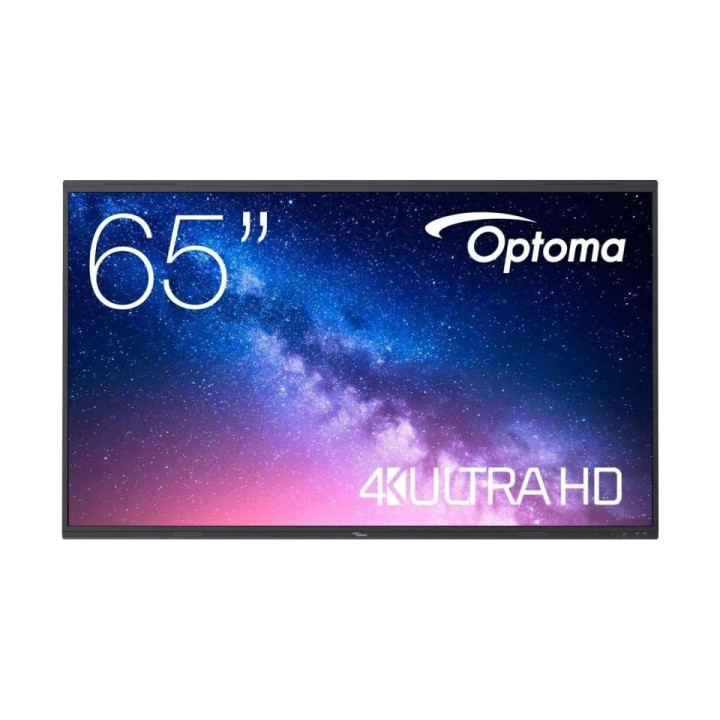 Optoma Creative Touch Serie 5 Pantalla Interactiva Tactil 65" UltraHD 4K - Tiempo de Respuesta 6ms - 32 Puntos Tactiles Simulta