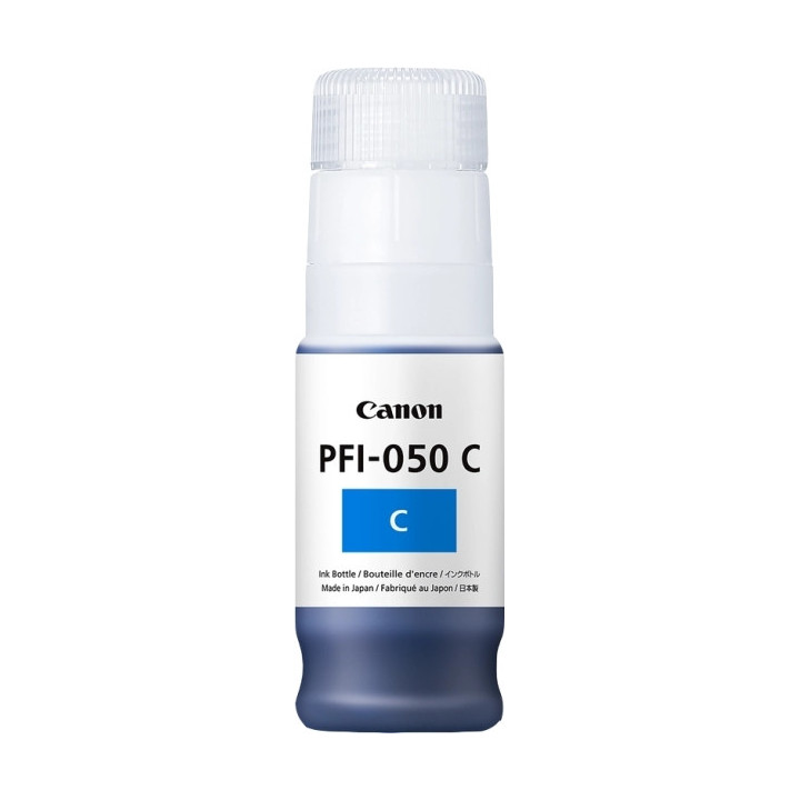 Canon PFI050 Cyan Botella de Tinta Original - PFI050C/5699C001