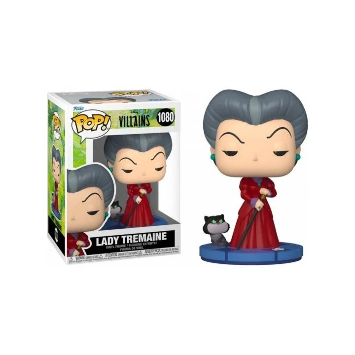 Funko Pop Disney Villanos Lady Tremaine La Madrastra - Figura de Vinilo - Altura 12cm aprox.