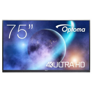 Optoma Creative Touch Serie 5 Pantalla Interactiva Tactil 75" UltraHD 4K - Certificacion Google EDLA -Tiempo de Respuesta 6ms -