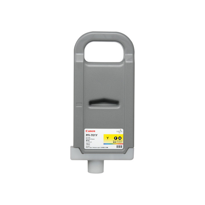 Canon PFI-701Y Amarillo Cartucho de Tinta Original - 0903B001
