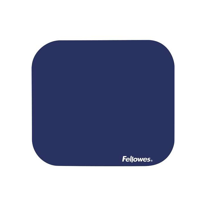 Fellowes Alfombrilla Premium - Base de Goma Antideslizante - Superficie de Poliester - 23.2x19.9cm - Color Azul