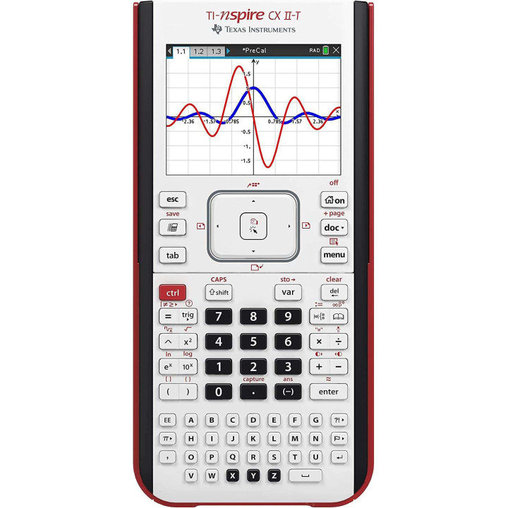 Texas Instruments TI-Nspire CX II-T Calculadora Gráfica Digital a Color Blanco