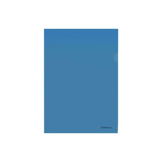 Erichkrause Fizzy Classic Dossier Uñero A4 Semitransparente - Textura Piel de Naranja - Color Azul