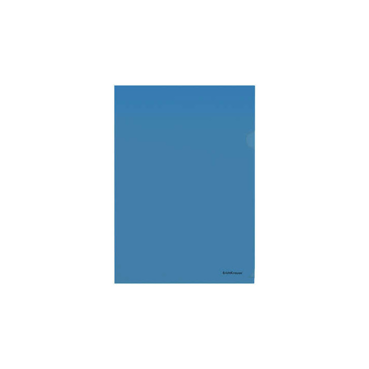 Erichkrause Fizzy Classic Dossier Uñero A4 Semitransparente - Textura Piel de Naranja - Color Azul