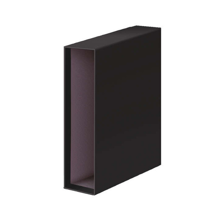Dohe Archicolor Funda para Archivador de Palanca - Formato Folio - Carton Forrado - Color Negro