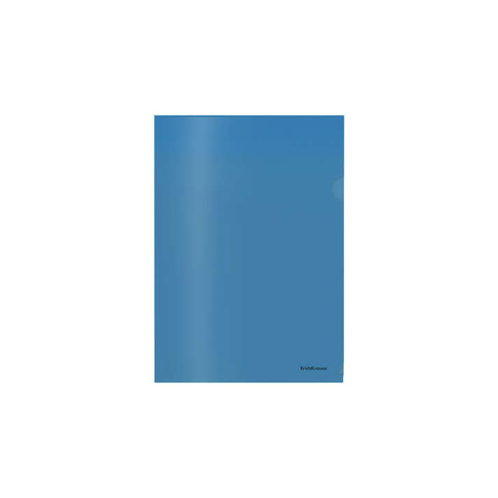 Erichkrause Dossiers Uñero Glossy Classic - A4 Semitransparente - Color Azul