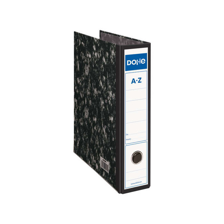 Dohe Archinovo Archivador de Palanca 287x350x75mm - Cubierta Carton Forrado - Formato Folio - Lomo Ancho - Cantoneras Metalicas