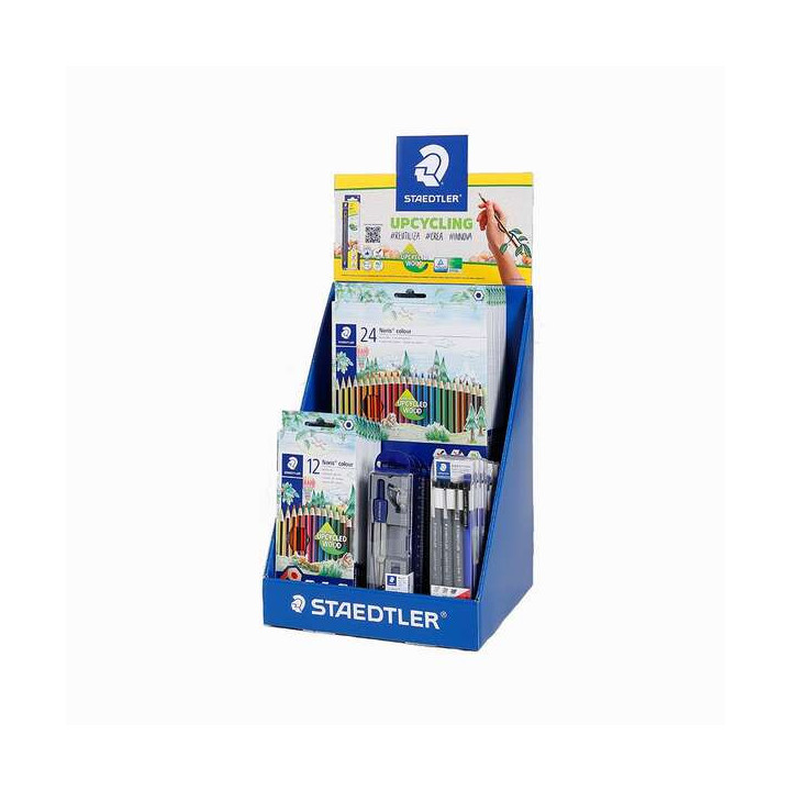 Staedtler Expositor de Sobremesa con 8ud 185 C12