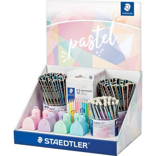 Staedtler Expositor con 182 Piezas Surtidas - Modelos Lapices Noris 118