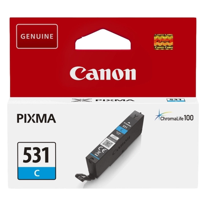 Canon CLI531 Cyan Cartucho de Tinta Original - 6119C001/CLI531C