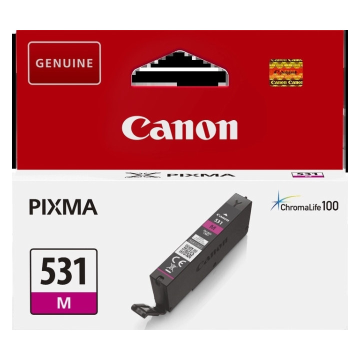Canon CLI531 Magenta Cartucho de Tinta Original - 6120C001/CLI531M
