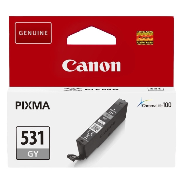 Canon CLI531 Gris Cartucho de Tinta Original - 6122C001/CLI531GY
