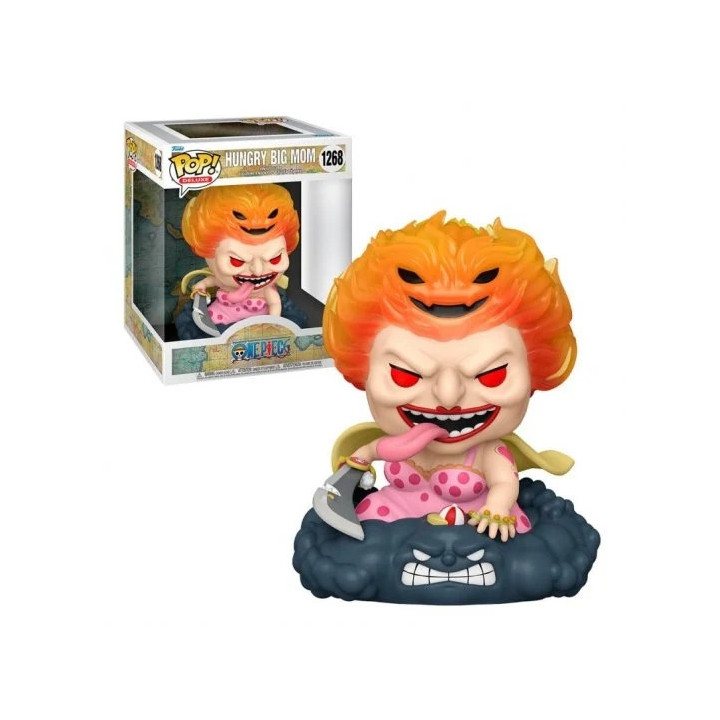 Funko Pop Deluxe Animacion One Piece Hungry Big Mom - Figura de Vinilo - Altura 15cm aprox.
