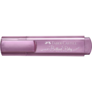 Faber-Castell Textliner 46 Metallic Marcador Fluorescente - Punta Biselada - Trazo entre 1mm y 5mm - Tinta con Base de Agua - C