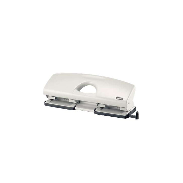 Petrus 72 Taladro Perforador 4 Orificios - Hasta 16 Hojas - Alineacion Facil - Facil Vaciado - Formato A4 - Punzones 5.5mm