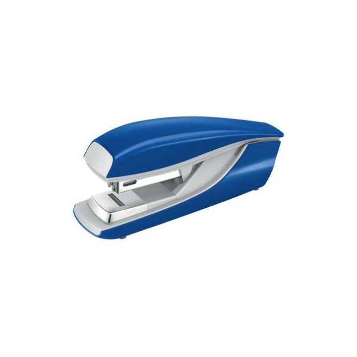 Petrus 236 Grapadora Metalica - Hasta 30 Hojas - Grapado Plano puede ser Clavado - Color Azul