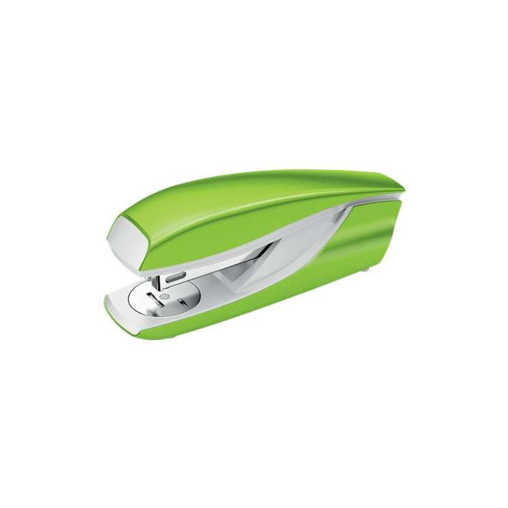 Petrus 635 WOW Grapadora Metalica + Caja de 200 Grapas - Hasta 30 Hojas - Extraegrapas Integrado - Grapado Cerrado