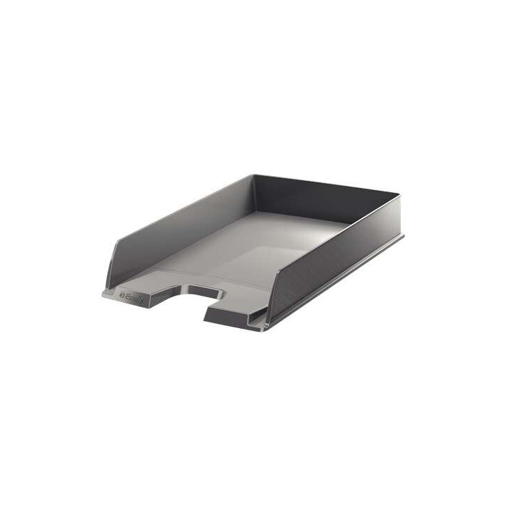 Esselte Europost Bandeja Portadocumentos -  Formato Vertical - A4 - Espacio para Etiqueta Identificativa - Color Gris