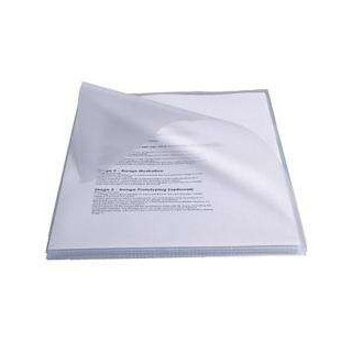 Esselte Caja de 100 Dossiers PVC 180 Micras - Tamaño A4 - Transparente