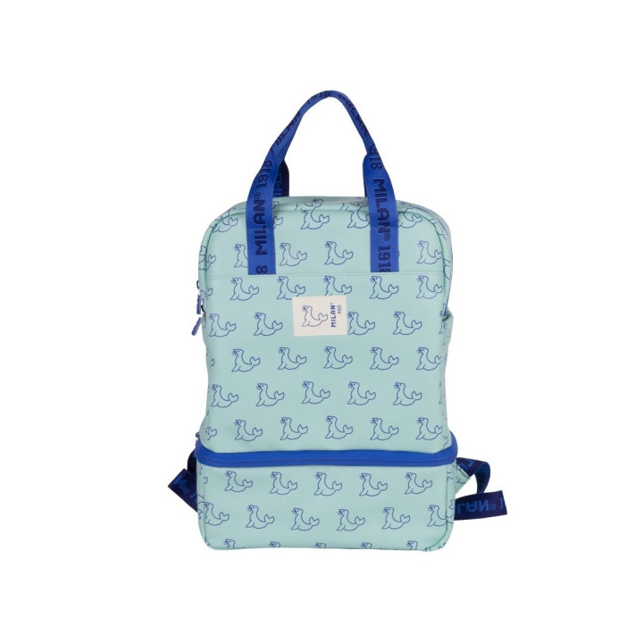 Milan Coleccion 460 Mochila Infantil con Compartimento Isotermico - Amplio Compartimento Interior - 2 Bolsillos Laterales - Cap