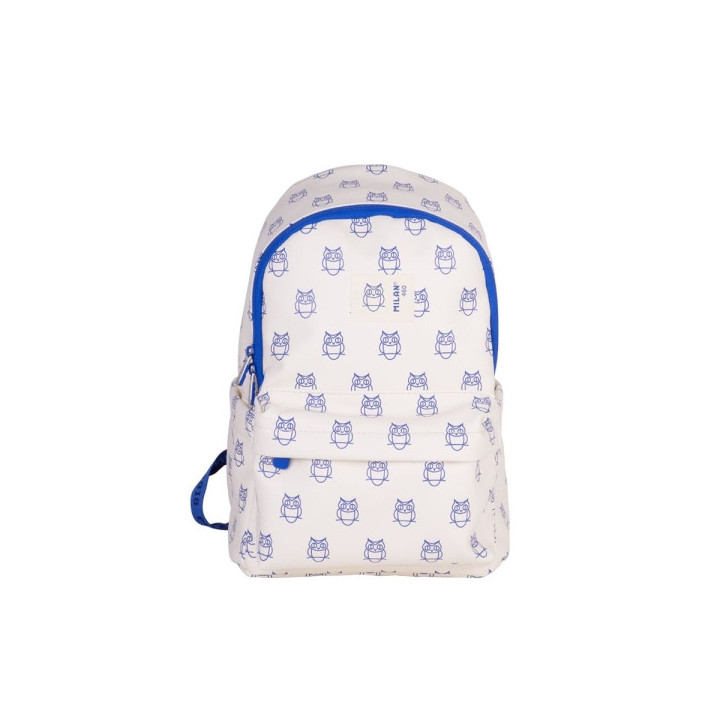 Milan Coleccion 460 Mochila Infantil Casual 9.5L - Compartimento Principal y Bolsillo Frontal con Cremalleras - 2 Bolsillos Lat