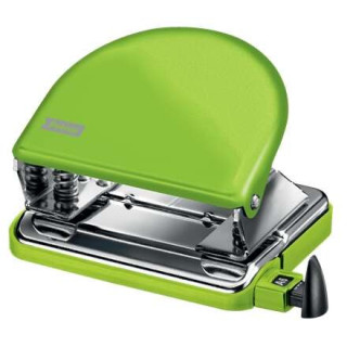 Petrus 52 WOW Taladro Perforador Clasico Metalico - Hasta 20 Hojas - Marcas de Formato - Facil Vaciado - Punzones 5.5mm - Color