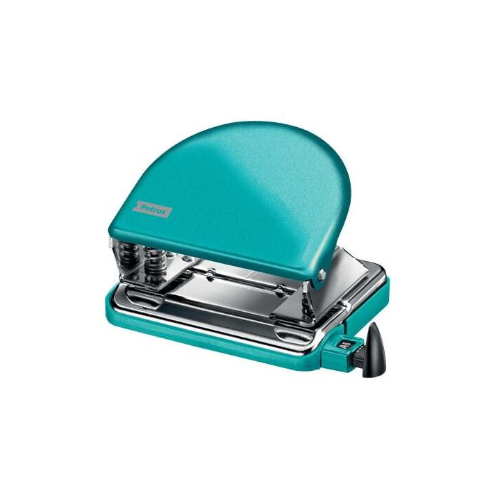 Petrus 52 WOW Taladro Perforador Clasico Metalico - Hasta 20 Hojas - Marcas de Formato - Facil Vaciado - Punzones 5.5mm - Color