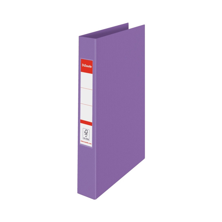 Esselte Colour'Breeze Carpeta de Anillas 25mm A4 - Lomo 42mm - Capacidad para 190 Hojas - Color Lavanda