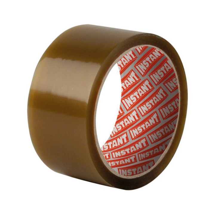 Instant Classic Precinto de Embalar 50mm x 66 Metros - Fabricado en Polipropileno - Color Marron